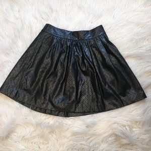 Banana Republic Pleather Skirt